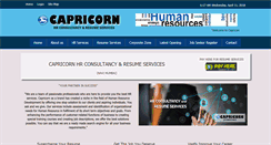 Desktop Screenshot of capricornhrconsultancy.com